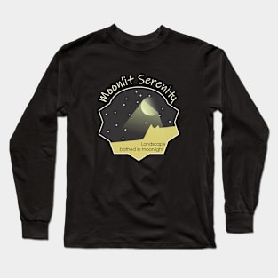 Moonlit Serenity Long Sleeve T-Shirt